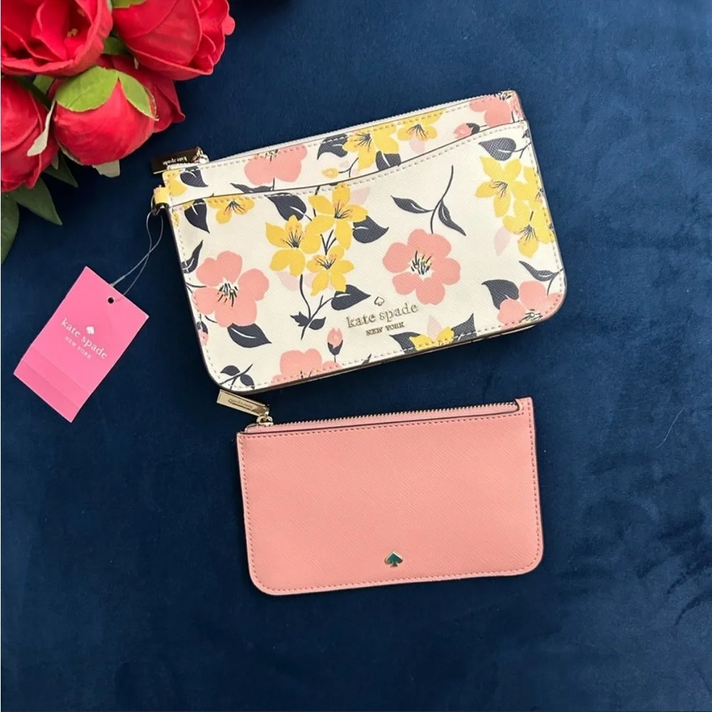 Kate spade staci lily blooms printed two piece set - Picture 2 of 5